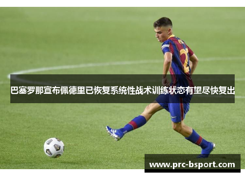 巴塞罗那宣布佩德里已恢复系统性战术训练状态有望尽快复出